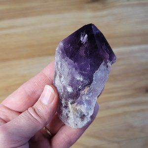 3.3" Raw Amethyst Root from Bahia with Phantoms